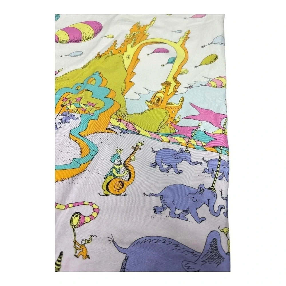 Dr. Seuss Oh The Places You'll Go! Girls Dress Size 2T Sleeveless A-Line Cotton